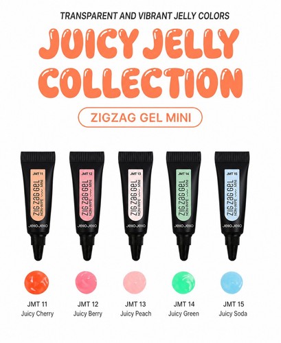 Jello gel zigzag non - jello,