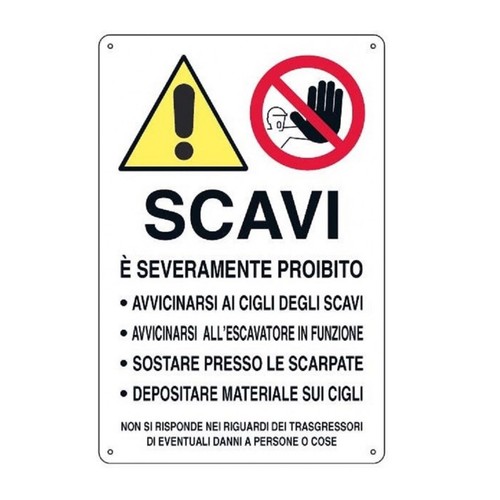Cartello polionda presenza - cartello,