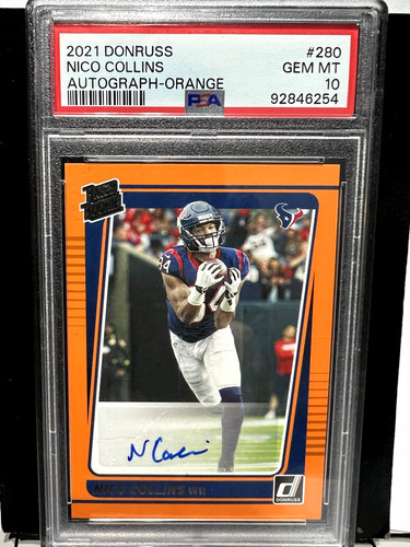Nico collins 2021 donruss - collins,