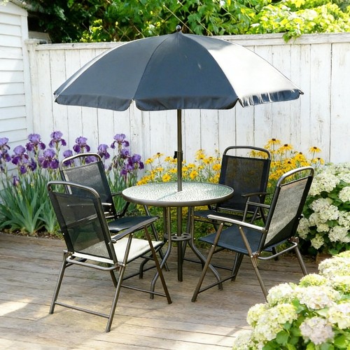 5pcs patio dining - set, outdoor