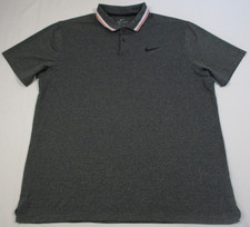 Nike Golf Polo Mens L Gray