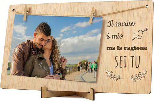 Portafoto clip san valentino - portafoto,
