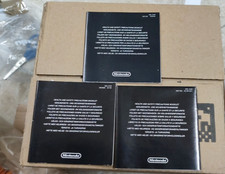 NINTENDO MANUALI LIBRETTI LOTTO GIOCHI VIDEOGIOCHI RETROGAME NO PS1 PS2 PS3 PS4