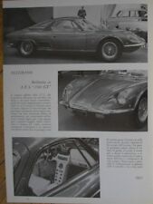 BERLINETTA ATS 2500 GT ALLEMANO 1963 MOTOR ITALIA