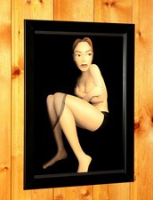 Poster Foglio Pubblicitario Tomb Raider 2 3 4 Lara Croft Old small Ad Page Framed Vintage