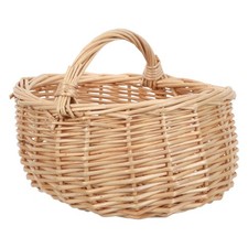  Cestino Vimini Con Manico