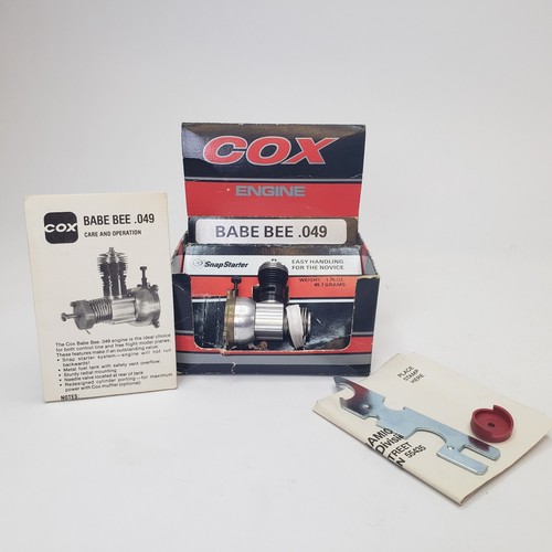 Motore aereo modello cox - modello, babe