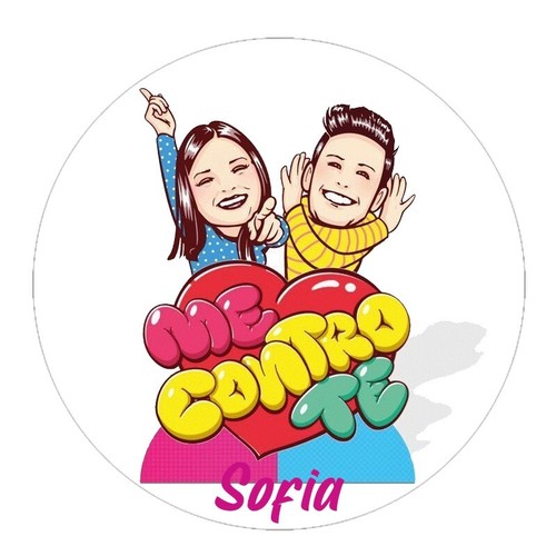 Cialda contro luì e - me,