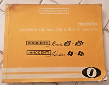 Innocenti Morris IM3 IM3s Austin J4 J4s - Caratterist. tecniche manuale officina