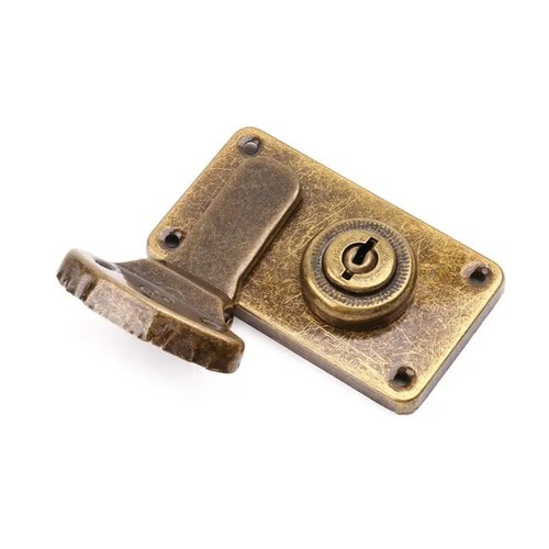 Fibbia valigia metallo vintage