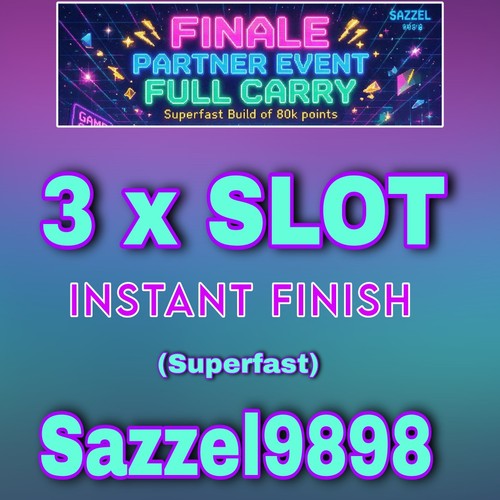 Slot - , (finitura