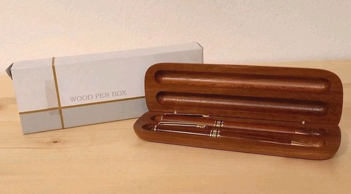 Wood pen box confezione - box,