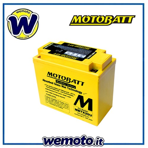 Batteria motobatt mbtx20u - batteria,