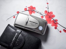 Olympus Mju II Zoom 80 35mm Film Camera - Film Tested, Perfectly Working