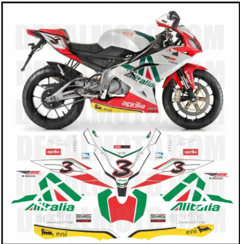 Adesivi 125 2010 - 2010, replica