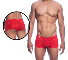 Boxer uomo rosso mutanda sexy
