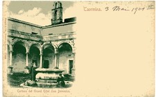 (B1681) c.ill.  TAORMINA CERTOSA DEL GRAND HOTEL SAN DOMENICO del 1901 non viagg
