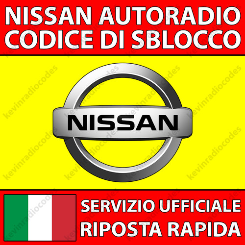 Nissan radio codice di - radio,
