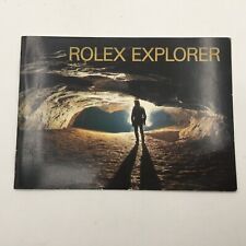 Rolex Explorer Booklet 1993 -