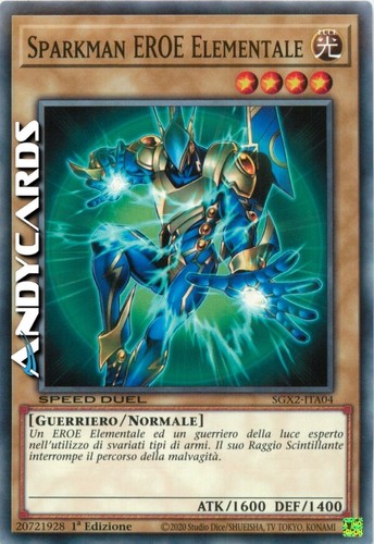 Sparkman eroe elementale - eroe,
