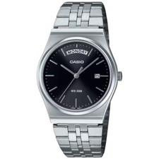 CASIO MTP-B146D-1AVDF OROLOGIO UOMO ACCIAIO NERO DAY-DATE 35x40mm SOTTOCOSTO