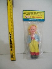 Gadget DETERSIVO OLA' Doll Bambola Bambolina Celluloide COSTUME SARDO
