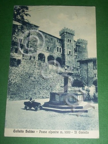 Cartolina collalto sabino il - collalto,