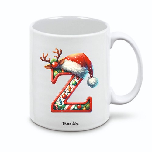 Tazza natale con - , lettere