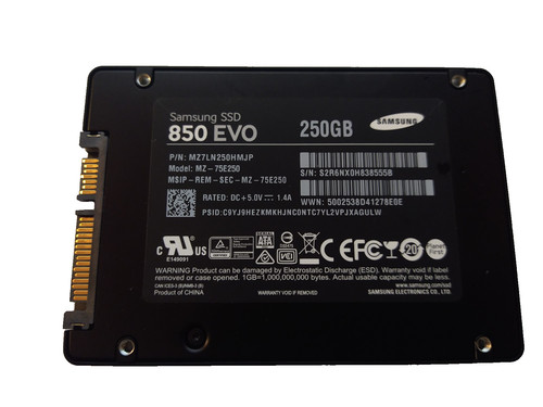Samsung 250 ssd sata 850evo - gb,