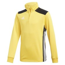 Adidas Top Allenamento 1/4 Zip Giovanile - Calcio - Bambini - Giallo - Black Friday Saldi