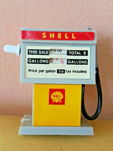 Pompa benzina shell vintage - pompa,