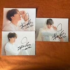 BTS JIMIN FOTO AUTOGRAFATA FIRMATA LOVE YOURSELF 转 TEAR K-POP 5*7 2022