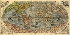 Quadro Mappa Terra Mappamondo