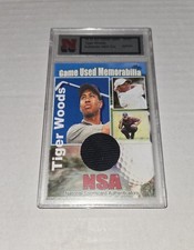 Tiger Woods NSA /50 cartolina
