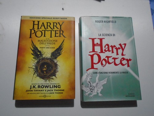 Harry potter due libri - due, libri,la