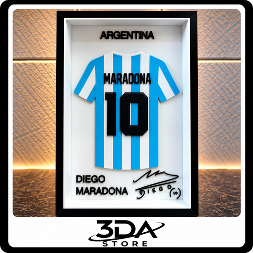 Quadro maradona argentina - quadro, 10