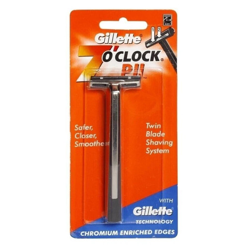 Gillette clock trac ii - o'clock,