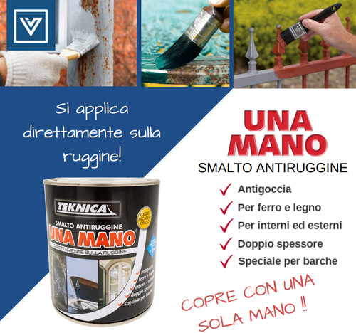 Smalto antiruggine 750ml - , 0.750ml