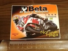 NORIYUKI HAGA, SPONSOR BETA, ADESIVO - WorldSBK - YAMAHA -DUCATI