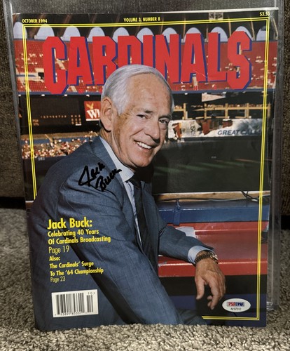 Copertina rivista jack buck - jack,
