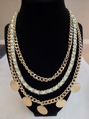 Collana catena cordino - , a