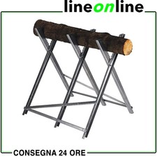 Supporto per tronchi e legna