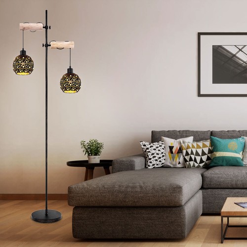 Piantana lampada wood - wood, da