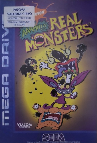 Aaahh real monsters sega - real,