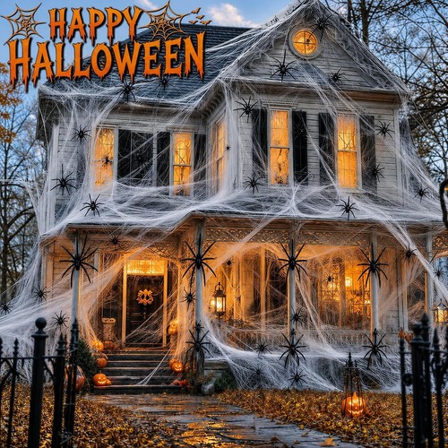 400g ragnatela halloween - ragnatela,