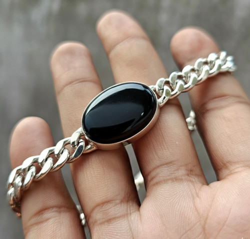 Bracciale yemenita aqeeq - aqeeq, da