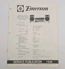 Emerson M2405 Manuale di