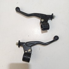 COPPIA MANIGLIE  MBK 51 LUSITO NERO NUOVE