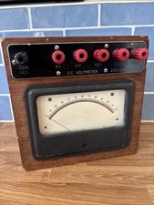 Voltmetro DC vintage, 200 OHMS