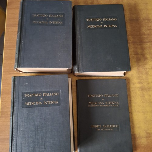 Trattato italiano medicina - italiano,